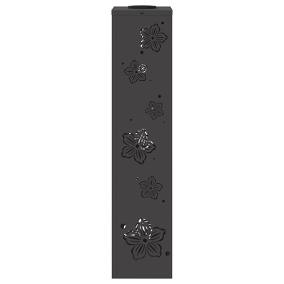Słoneczna LED lampa na ścieżkę 2 pcs Czarny