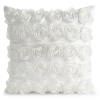Poszewka Roses kremowa 45x45