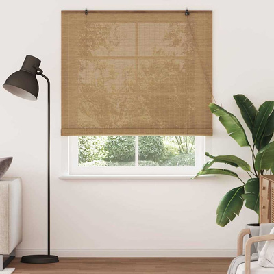 Roleta brązowy 140 x 220 cm Bambus