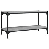 vidaXL Szafka pod TV, szary dąb sonoma, 80x33x41 cm