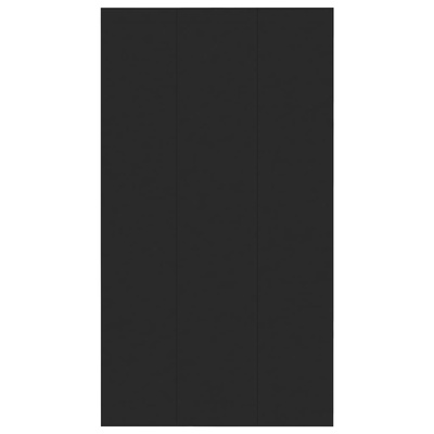 Regał na książki/szafka, czarny, 66x30x98 cm