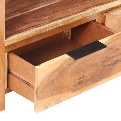 vidaXL Szafka pod TV, 90x30x40 cm, lite drewno akacjowe