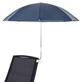 Parasol z Klamrą 2 pcs Granatowy ? 105 x 86 cm Poliester 170T