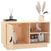 vidaXL Szafka pod TV, 70x34x40 cm, lite drewno sosnowe