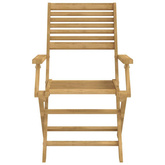 vidaXL Składane krzesła ogrodowe, 2 szt., 54,5x61,5x86,5 cm, akacja