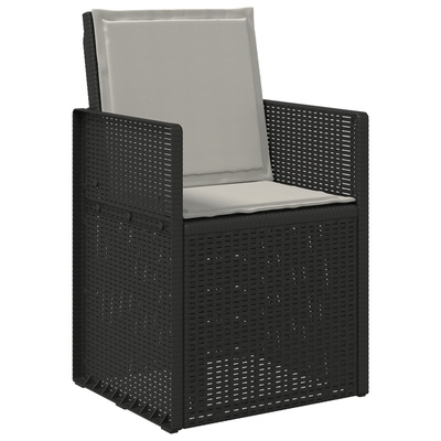 Poduszki na Siedzisko i Oparcie 2 pcs jasnoszary 47 x 45 x 2 cm