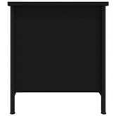 vidaXL Szafka pod TV, czarna, 100x40x45 cm, materiał drewnopochodny