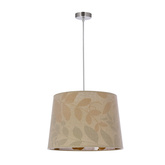 Lampa wisząca z abażurem Mirage klasyczna do salonu pojedyncza E27