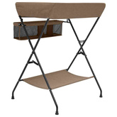 Stolik do przewijania, kolor taupe, żelazny