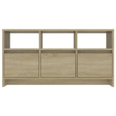 Szafka pod TV, dąb sonoma, 102x37,5x52,5 cm vidaXL