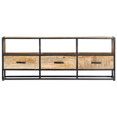vidaXL Szafka pod TV, 120 x 30 x 45 cm, z litego drewna mango