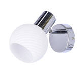 Lampa ścienna kinkiet 1X40W E14 chrom TURNO 91-94189