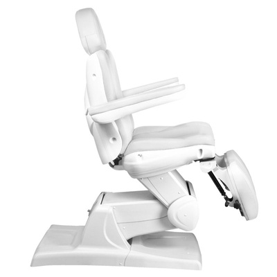 Fotel kosmetyczny elektr. Azzurro 870S pedi 3 siln. biały 106670