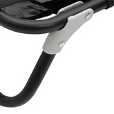 vidaXL Legowisko dla psa, antracytowe, tkanina Oxford i stal