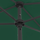 Parasol plażowy, zielony, 180x120 cm