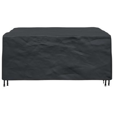 Pokrowiec na meble Gładki Czarny 200 x 160 x 70 cm 420D