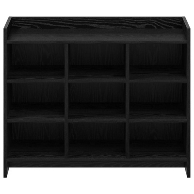 Szafka na buty Czarny dąb 85 x 39,5 x 70 cm Drewno inżynieryjne