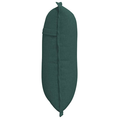 Poduszka na plecy Ciemna zieleń 50 x 19 x 45 cm tkanina