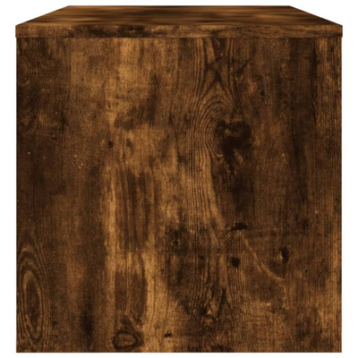 Szafka pod TV, przydymiony dąb, 120x34x37 cm vidaXL
