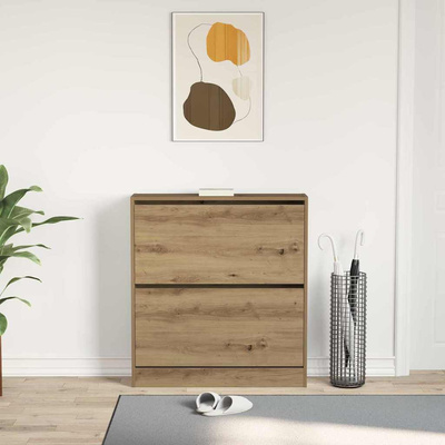 Szafka na buty 80 x 21 x 87,5 cm Materiał drewnopochodny
