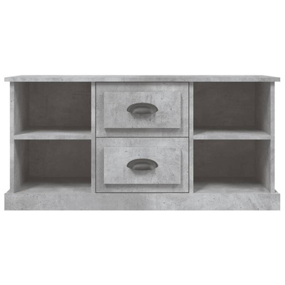 vidaXL Szafka pod TV, szarość betonu, 99,5x35,5x48 cm