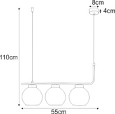 wisząca K-4881 z serii TORVI Lampa