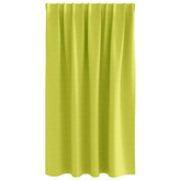 Firany blackout z kółkami 2 pcs Zielony 140 x 140 cm Poliester