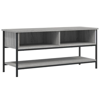 vidaXL Szafka pod TV, szary dąb sonoma, 100x35x45 cm
