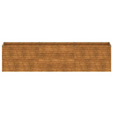 Podwyższona grządka ogrodowa 291x50x69 cm, stal Corten