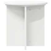 Stojak na rośliny 2 pcs Biały ?40 x 40 cm Drewno inżynieryjne