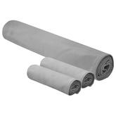 Zestaw Ręczników Sportowych 3 pcs Ciemnoszary