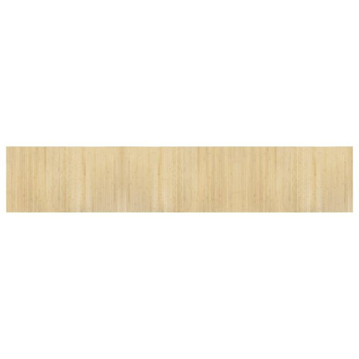 vidaXL Dywan prostokątny, jasny naturalny, 60x300 cm, bambusowy