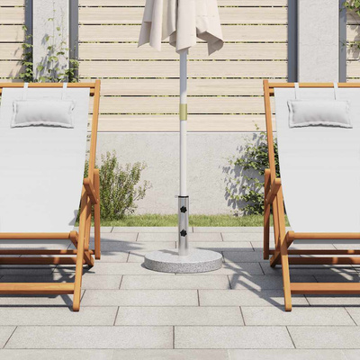 Okrągła podstawa pod parasol, granitowa, 20 kg