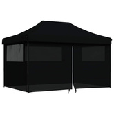 Namiot Imprezowy Czarny 292 x 440 x 315 cm Materiał Oxford