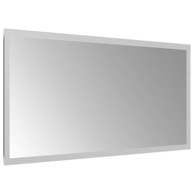 vidaXL Lustro łazienkowe z LED, 60x30 cm