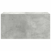 Wisząca szafka łazienkowa, szarość betonu, 60x25x30 cm