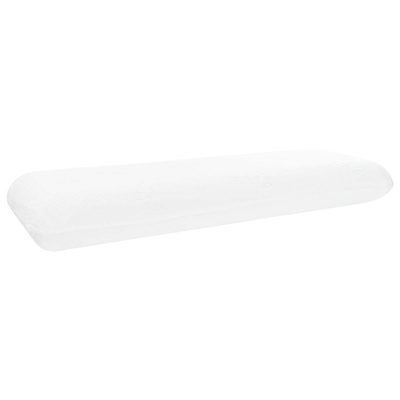 Poduszka do spania Gładki Biały 90 x 40 x 13 cm