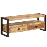 vidaXL Szafka pod TV, 120x35x45 cm, lite drewno mango