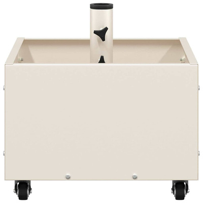 Podstawa do parasola Biały 45 x 45 x 45 cm Stal