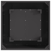 Kominek Czarny 60 x 60 x 30 cm Stal