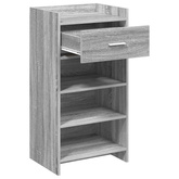 Szafka na buty Szary Sonoma 48 x 36 x 92 cm Drewno inżynieryjne
