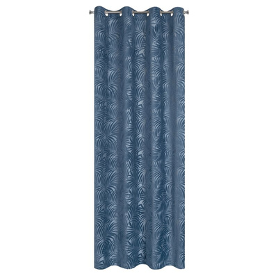 Zasłona Livia ciemnoniebieska 140x250