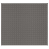 Koc obciążeniowy, szary, 200x220 cm, 13 kg, tkanina