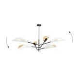 Lampa sufitowa  VENE 6 WHITE/GOLD