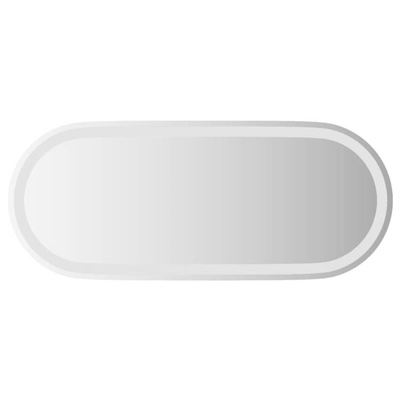 vidaXL Lustro łazienkowe z LED, 90x40 cm, owalne