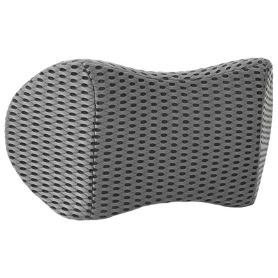 Poduszka pod plecy Szary Pianka z pamięcią 47,5 x 23 x 12 cm