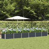 Donica Antracyt 480 x 80 x 45 cm Stal