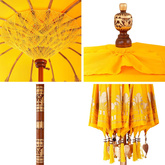 Baliński Parasol Żółty 215 x 215 x 260 cm