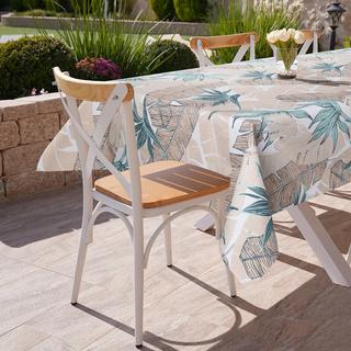 Obrus Garden beżowy 140x220