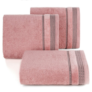 Ręcznik Amanda pudrowy róż 70x140